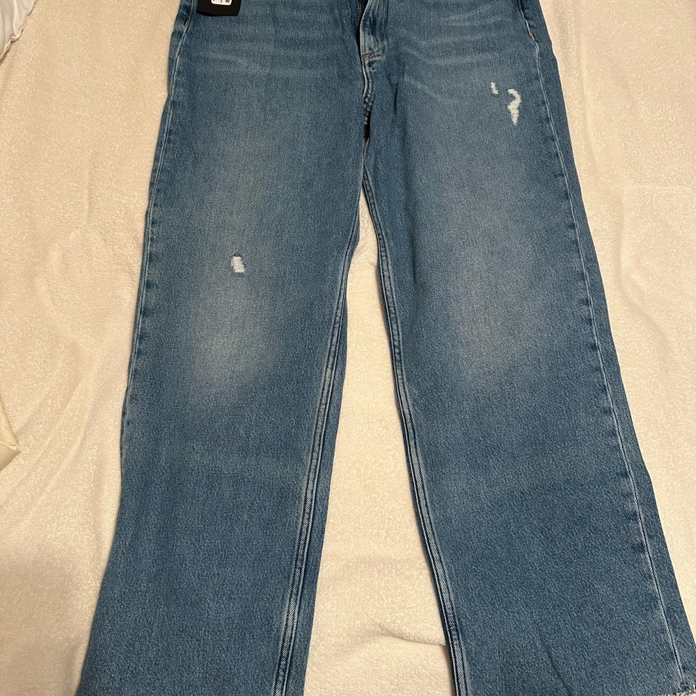 Rag & bone Distressed Blue Jeans